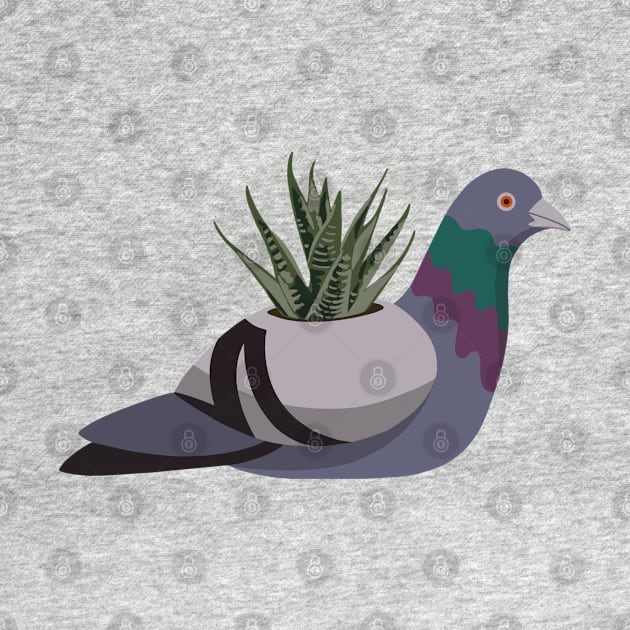 Succulent Pigeon by GeoCreate